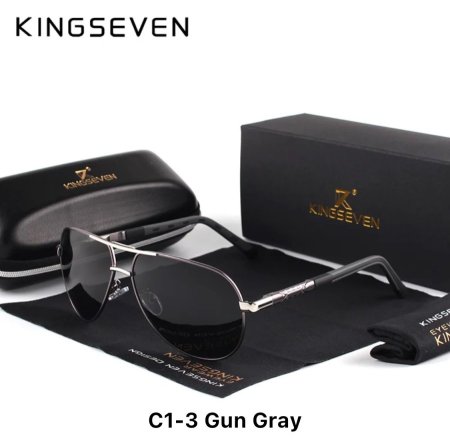 Original KINGSEVEN Lunette - GUN GRAY