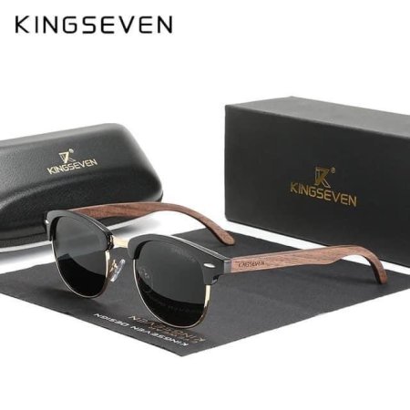 Original KINGSEVEN Walnut Wood - BLACK